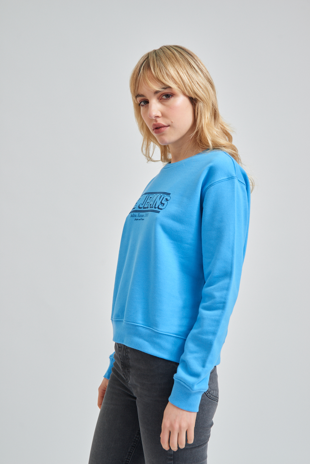 Roundneck Lee Jeans Print